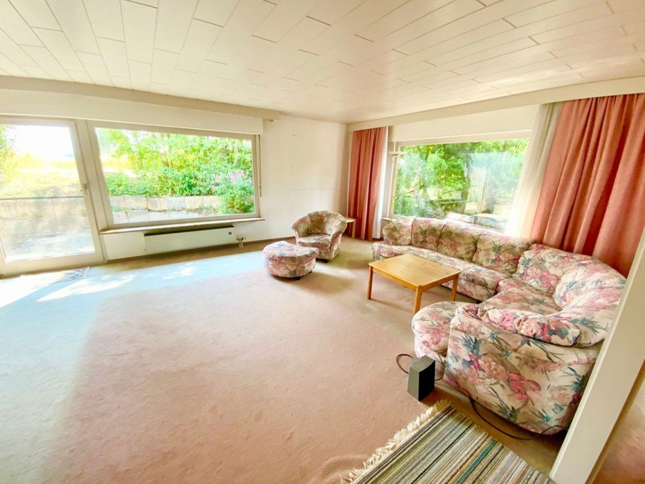 Wohnzimmer EG Einfamilienhaus Sinsheim / Rohrbach