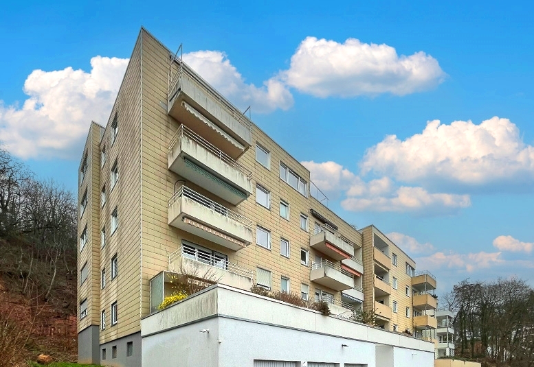 Seitenansicht Etagenwohnung Nu�loch