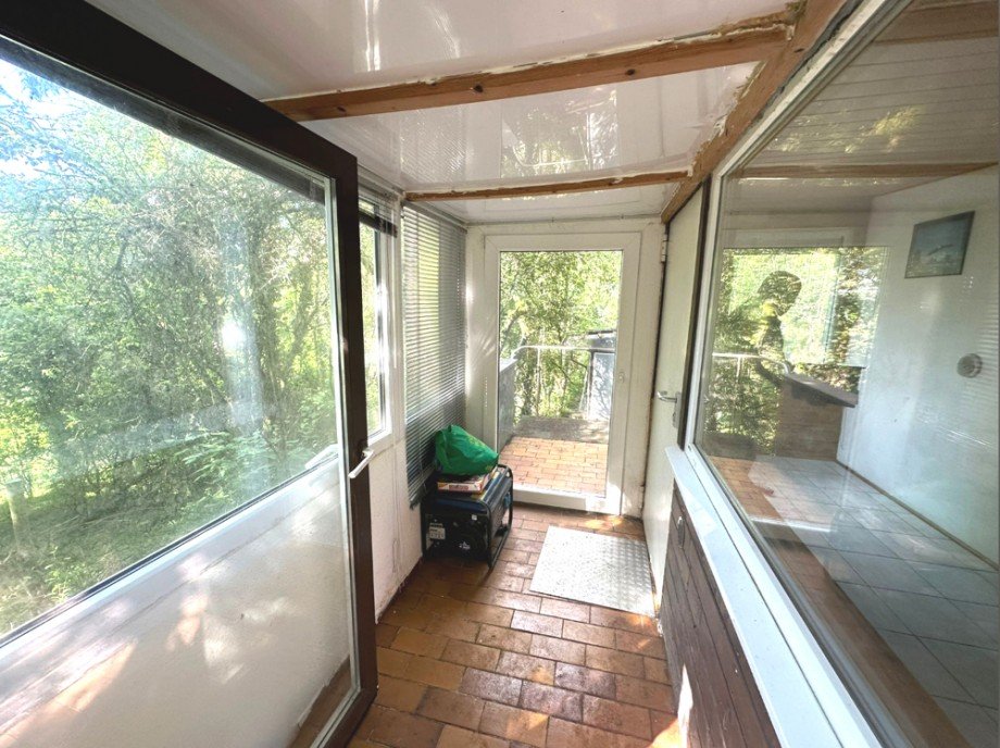 Hintereingang Freizeitgrundst�ck Sinsheim