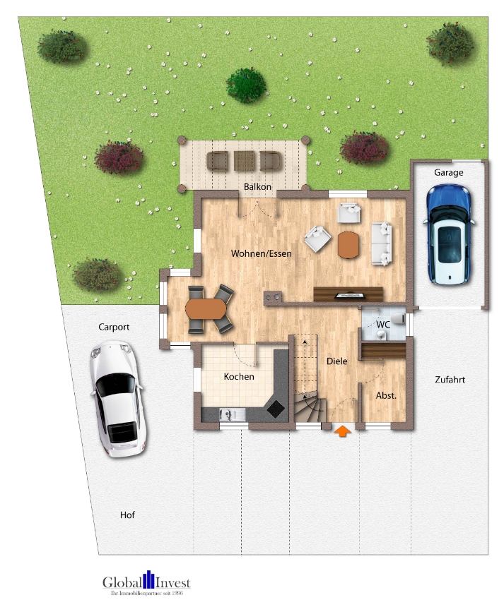 Erdgeschoss Einfamilienhaus Sinsheim