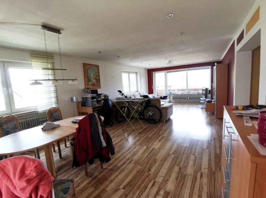 Wohnzimmer OG Mehrfamilienhaus Schefflenz / Mittelschefflenz