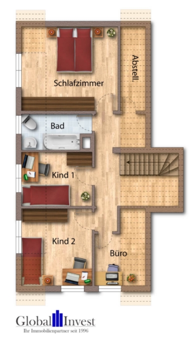 Dachgeschoss Einfamilienhaus Billigheim