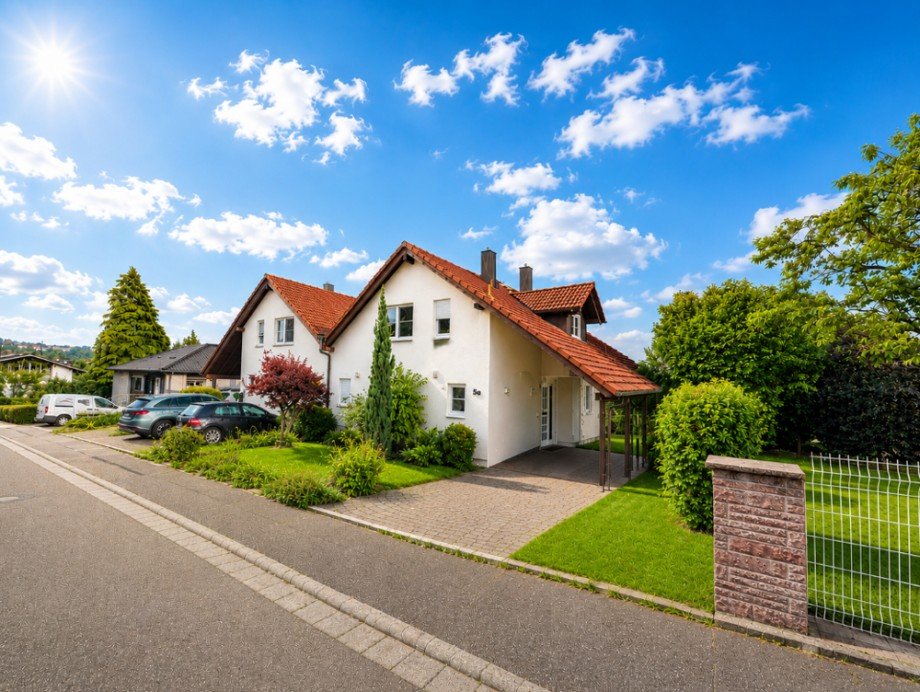 Ansicht Doppelhaush�lfte Sinsheim