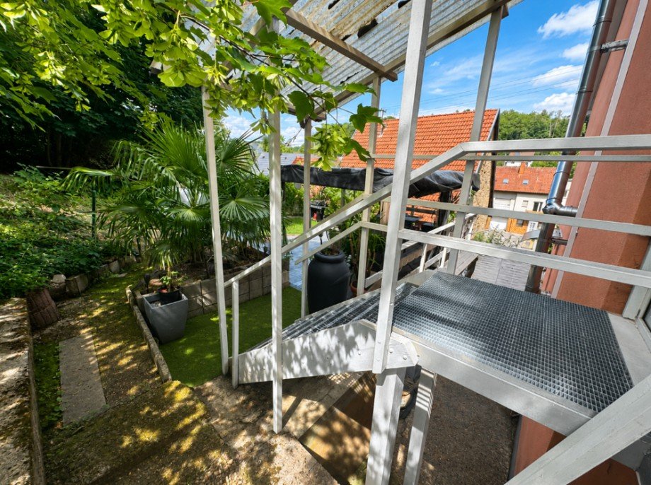 Gartenzugang vom OG Einfamilienhaus Sinsheim / Waldangelloch
