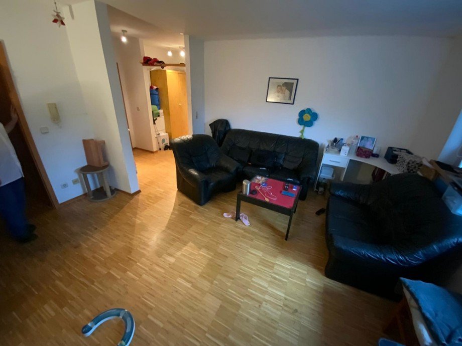 Wohnzimmer Dachgeschosswohnung Mosbach