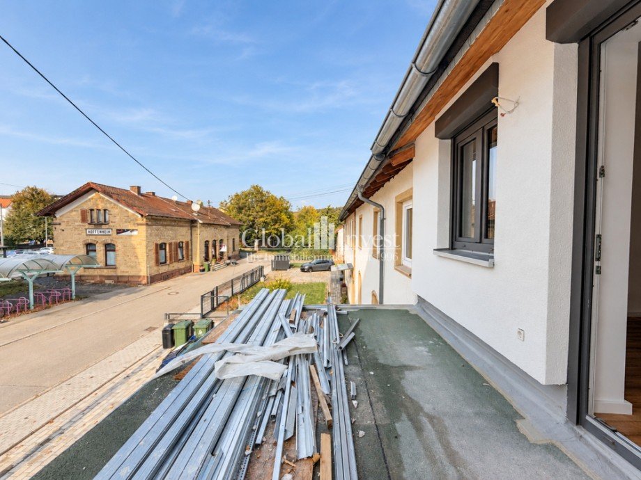Zuk�nftiger Balkon (WHG 4) Etagenwohnung Sinsheim / Hoffenheim