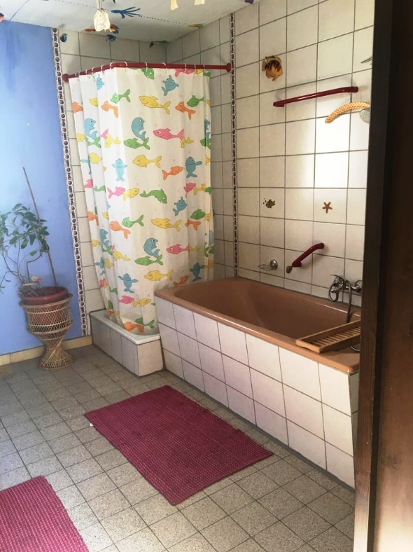 Badezimmer Erdgeschosswohnung Sinsheim / Adersbach