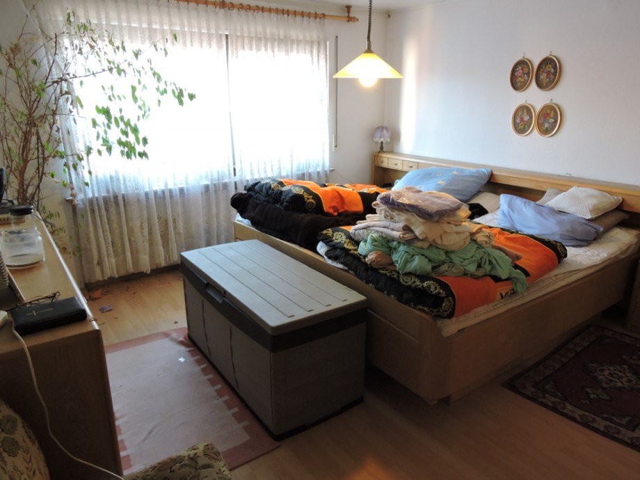 Schlafzimmer links Einfamilienhaus Waibstadt / Daisbach