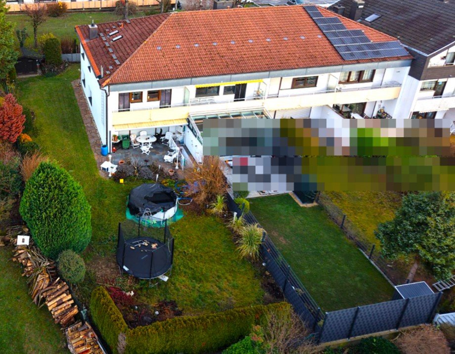 Luftbild Reihenendhaus Sinsheim