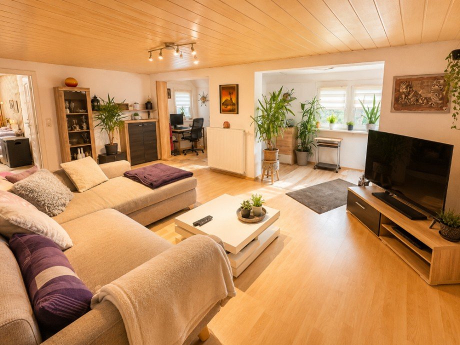 Wohnzimmer Einfamilienhaus Sinsheim / Waldangelloch