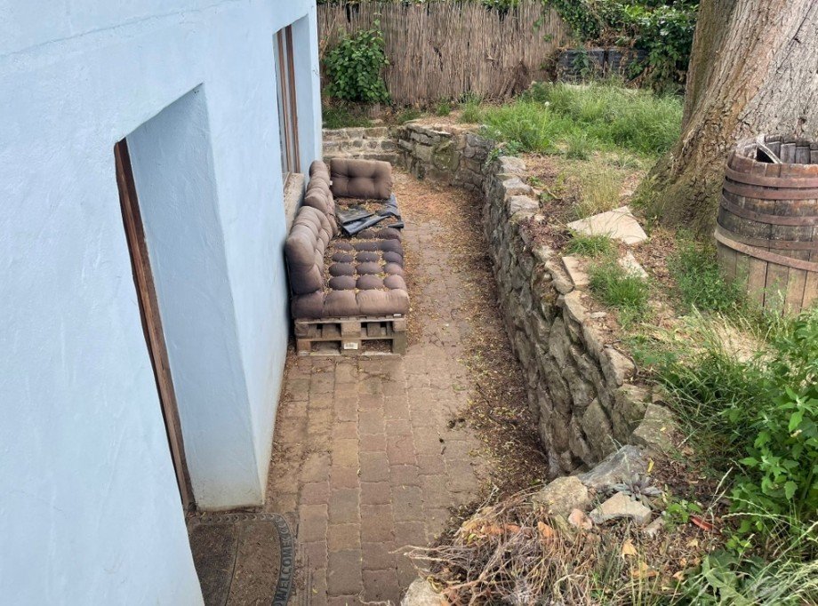 R�ckseite Wohneinheit Einfamilienhaus Sinsheim / D�hren