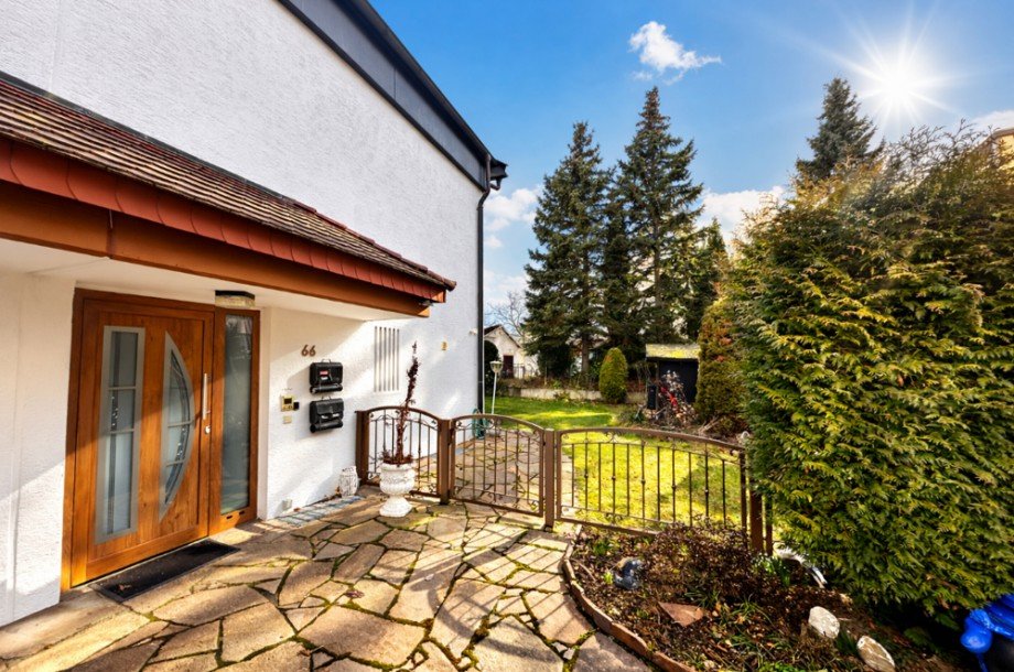 Ansicht Reihenendhaus Sinsheim