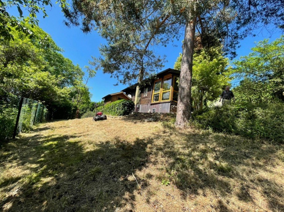 Gartenansicht Ferienhaus Bretzfeld / Geddelsbach