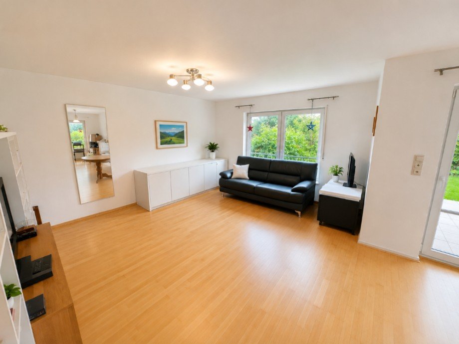 Wohnzimmer Doppelhaush�lfte Sinsheim