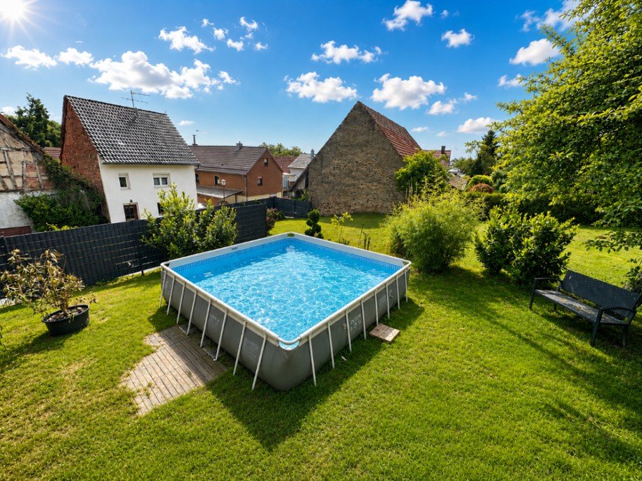 Blick vom Balkon Einfamilienhaus Aglasterhausen / Michelbach