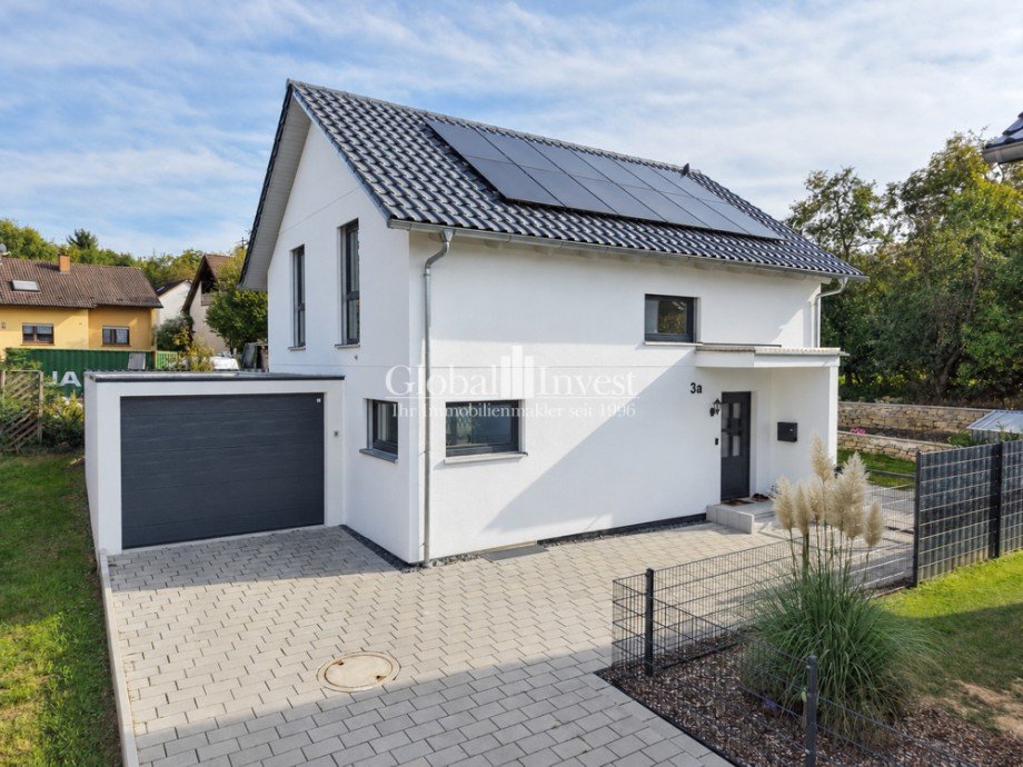 Luftaufnahme Einfamilienhaus Sinsheim / Adersbach