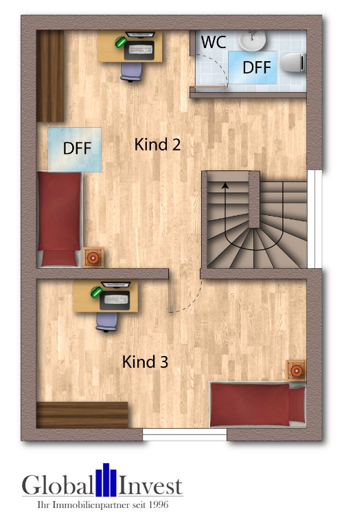 Dachgeschoss Einfamilienhaus Sinsheim