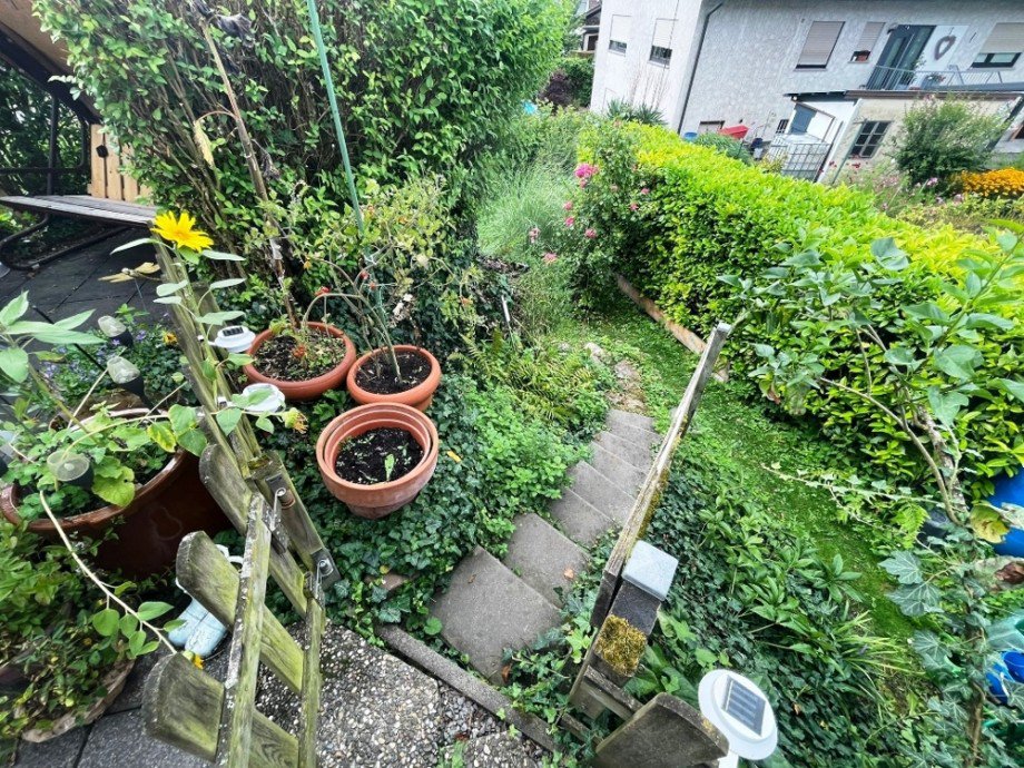 Garten Doppelhaush�lfte Sinsheim / Hoffenheim