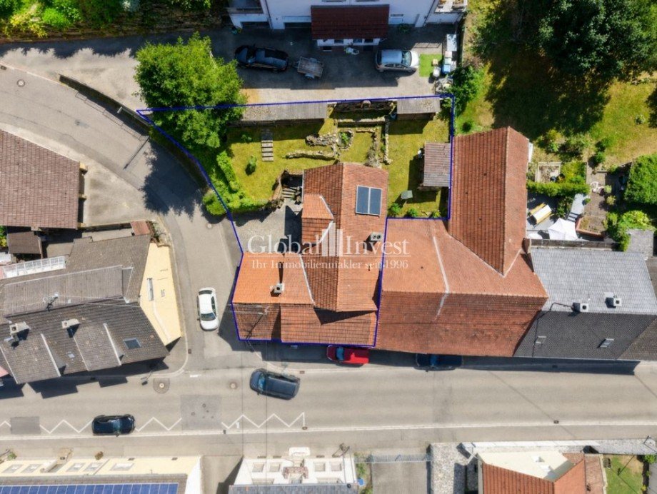 Luftbild Einfamilienhaus Sinsheim / Reihen
