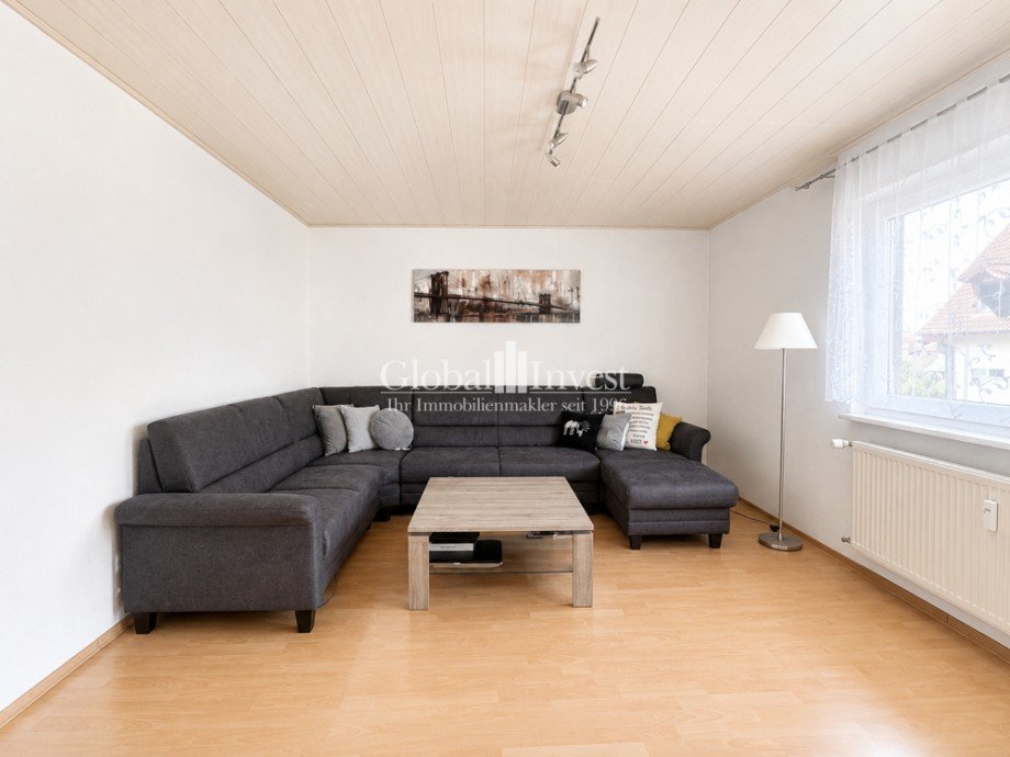 Wohnzimmer OG Doppelhaush�lfte Sinsheim