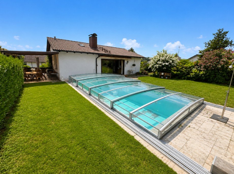 R�ckansicht Einfamilienhaus Sinsheim / Eschelbach