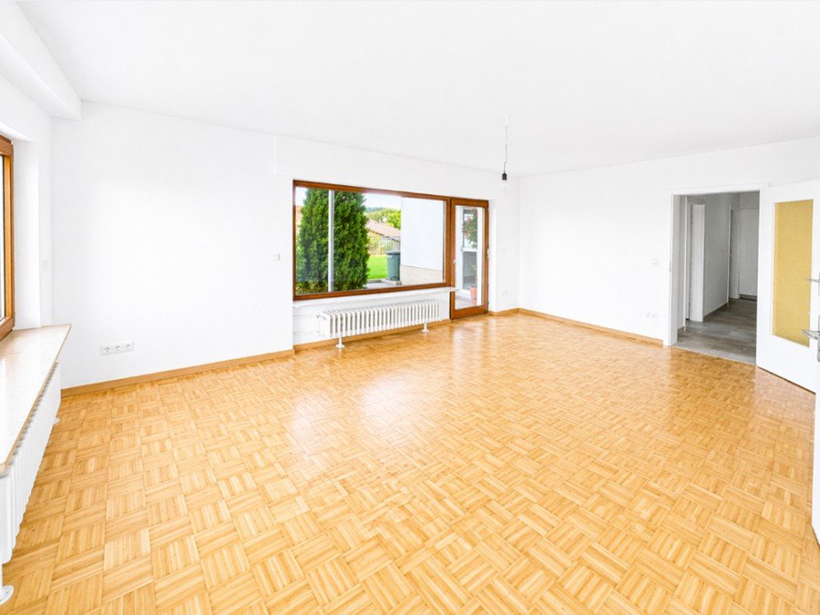 Wohnzimmer Terrassenwohnung Sinsheim / Hoffenheim