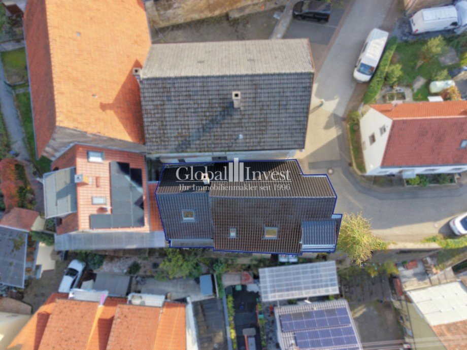 Luftaufnahme Einfamilienhaus Sinsheim / Hilsbach