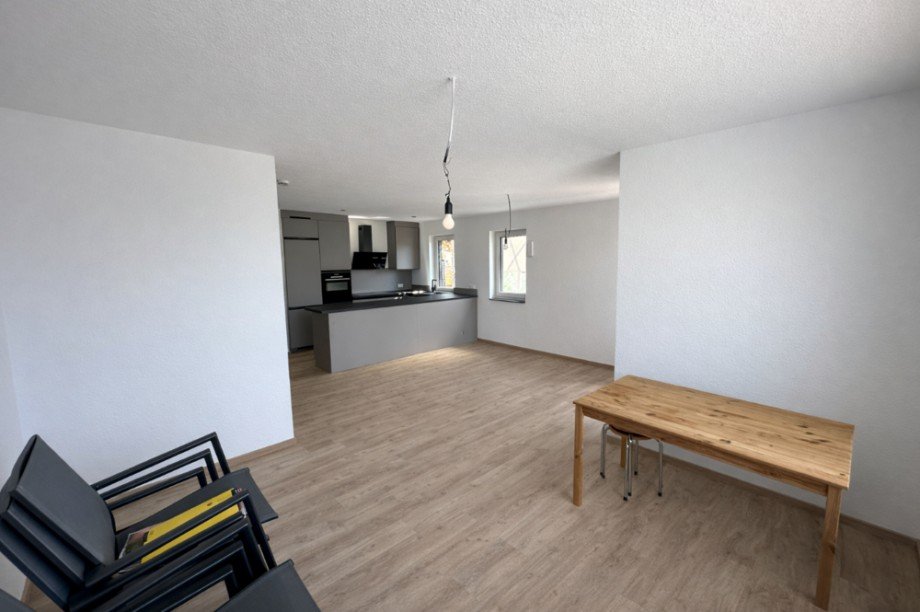 Wohnzimmer Etagenwohnung Neckarbischofsheim