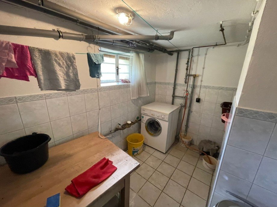 Waschk�che Einfamilienhaus Seckach
