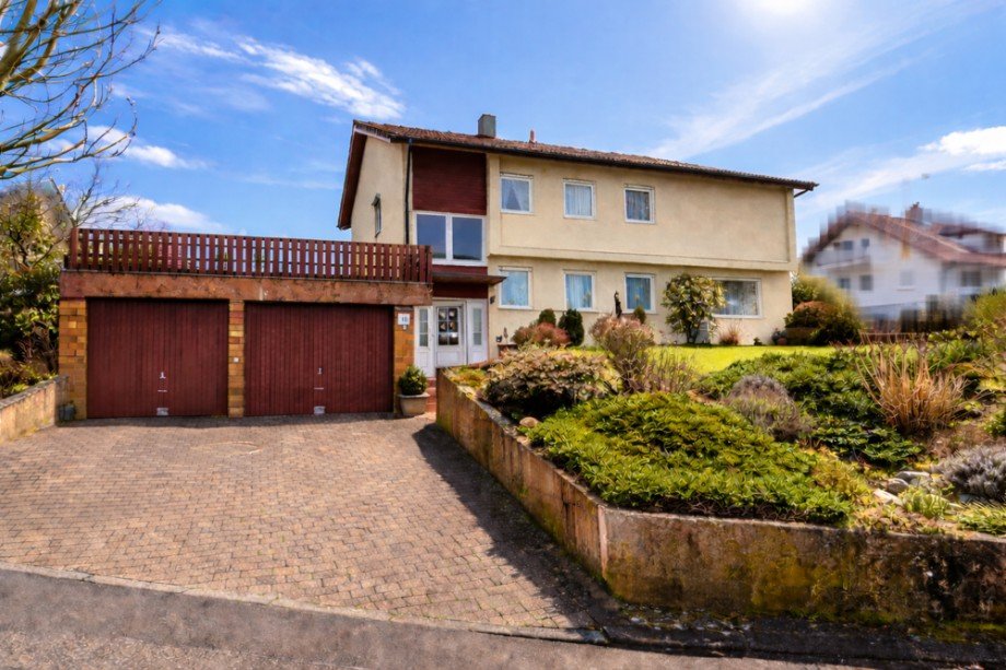Stra�enansicht Einfamilienhaus Bad Rappenau / Grombach