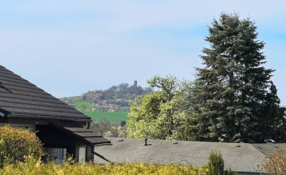 Sicht Burg Steinsberg Einfamilienhaus Sinsheim / Steinsfurt