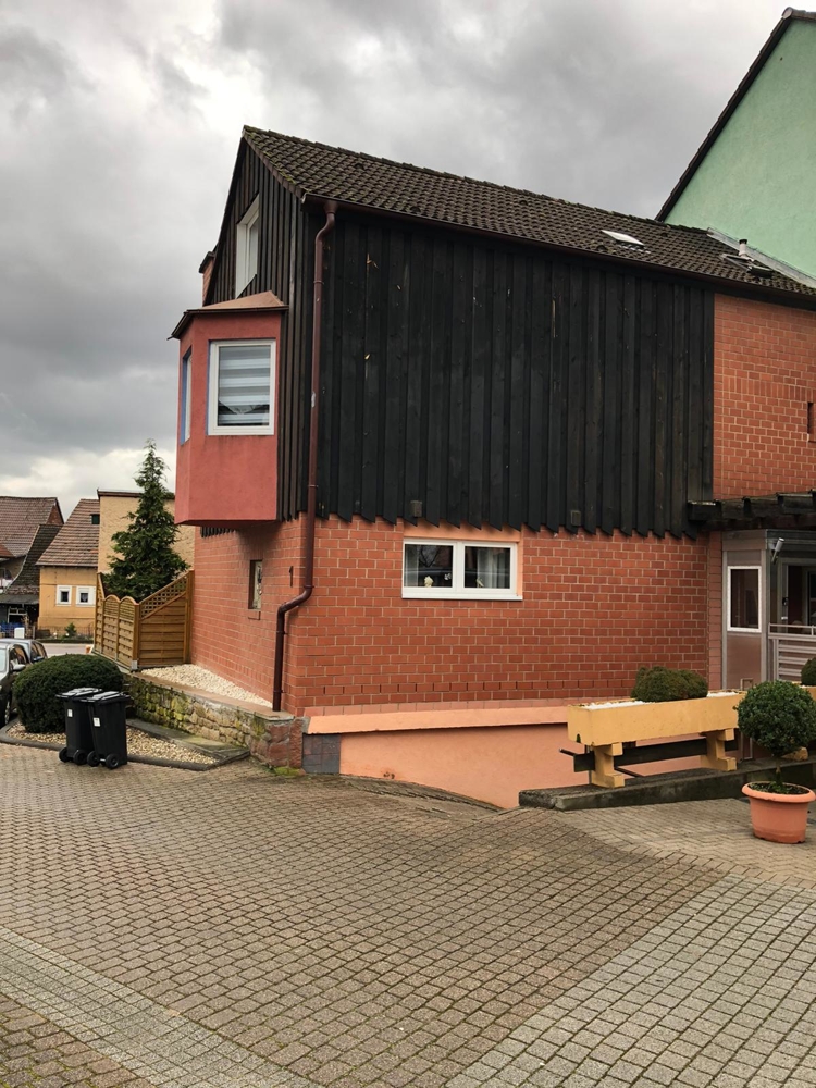 Hausansicht Maisonettewohnung Sinsheim